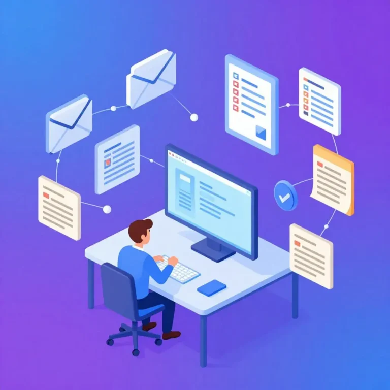 Automatisation des tâches répétitives en entreprise avec un entrepreneur et des flux numériques