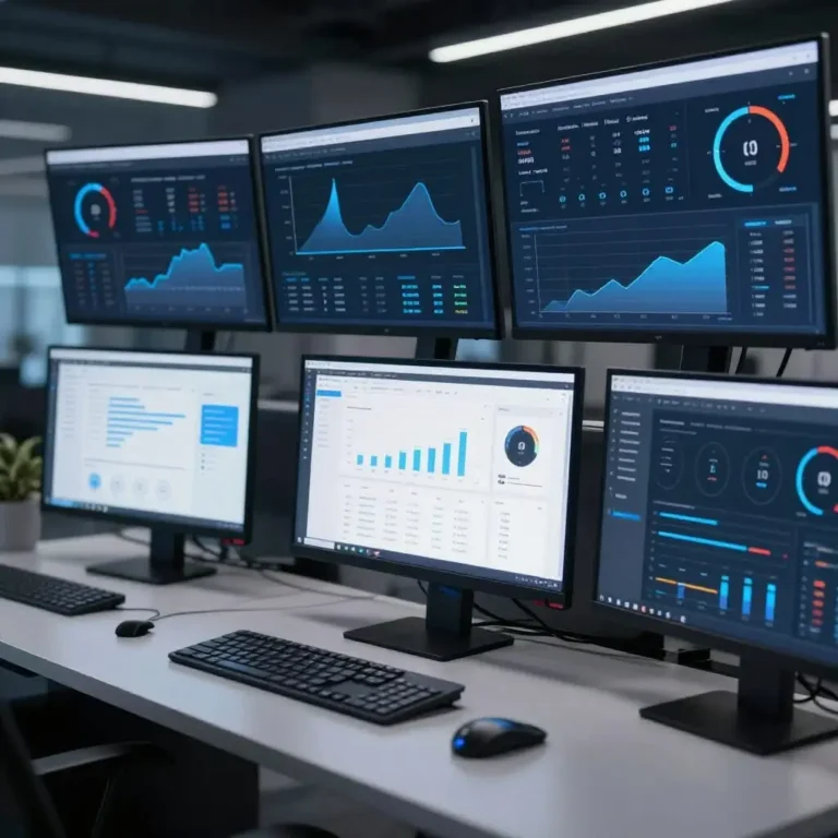Illustration d'outils d'analyse de la vitesse d'un site internet.
