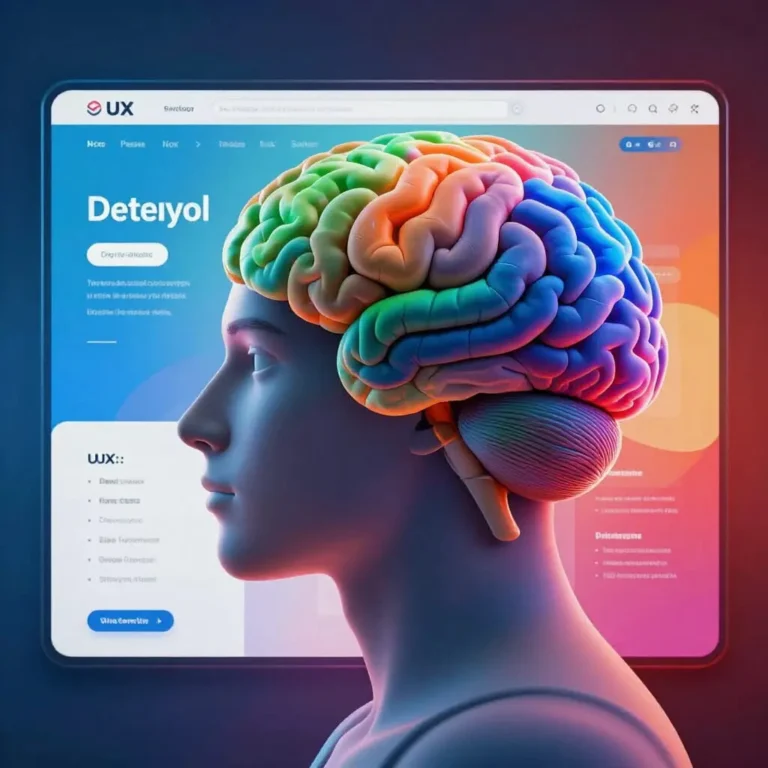 Illustration de la psychologie des couleurs appliquée au webdesign.