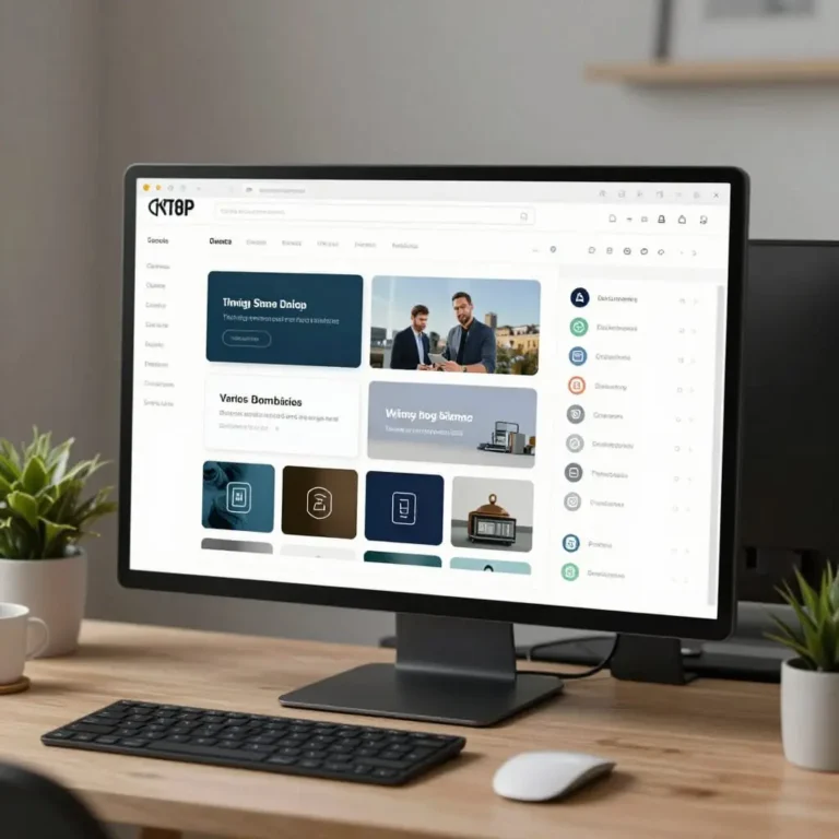 Interface représentant les avantages et inconvénients de WordPress
