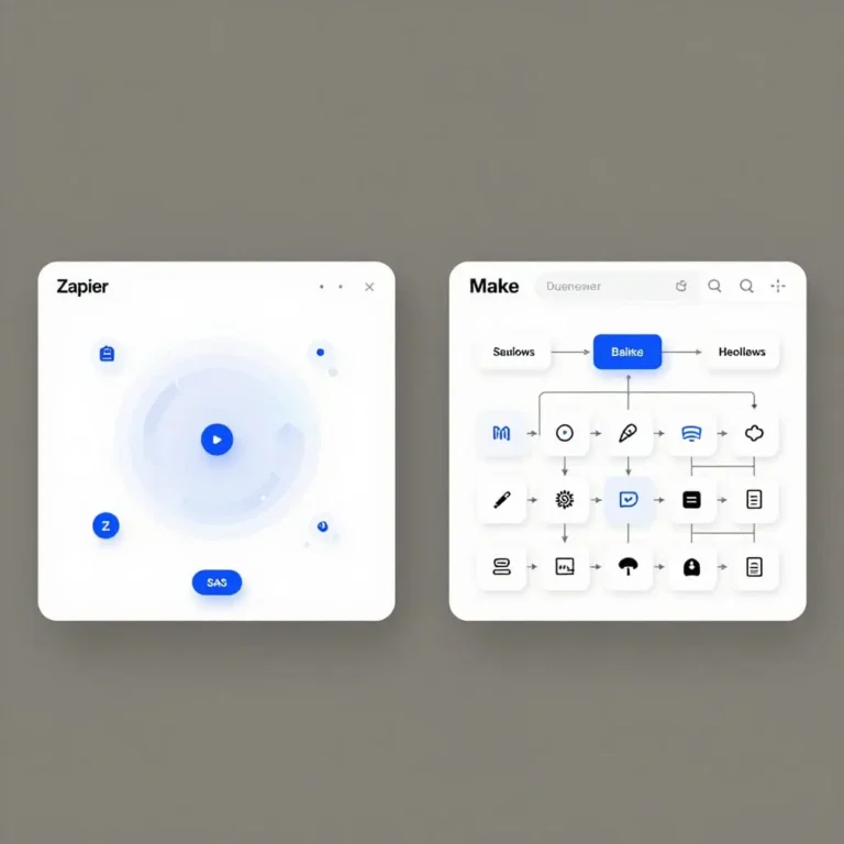 Comparaison entre Zapier et Make pour choisir un outil d’automatisation